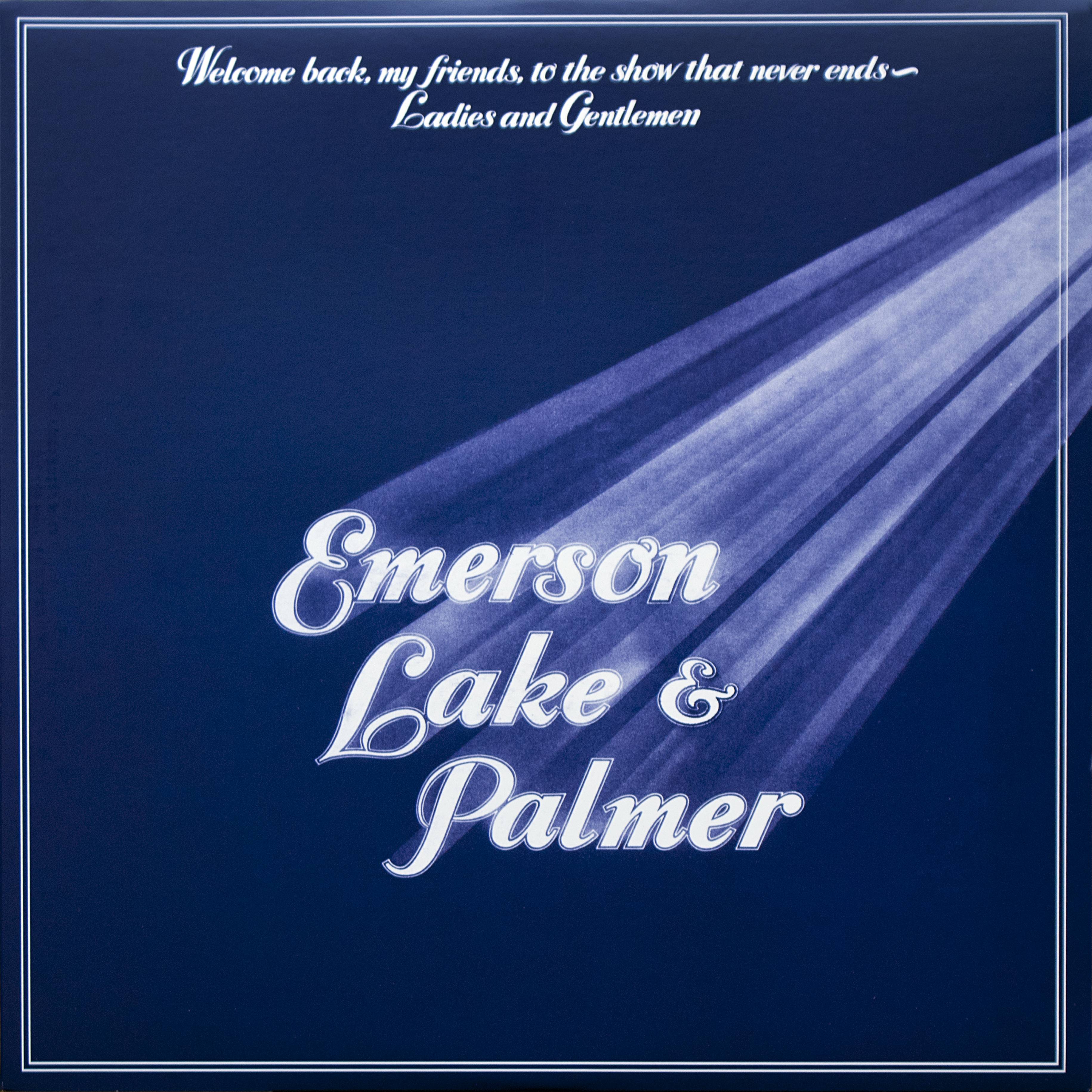 Emerson, Lake and Palmer Welcome Back My Friends : LP Front